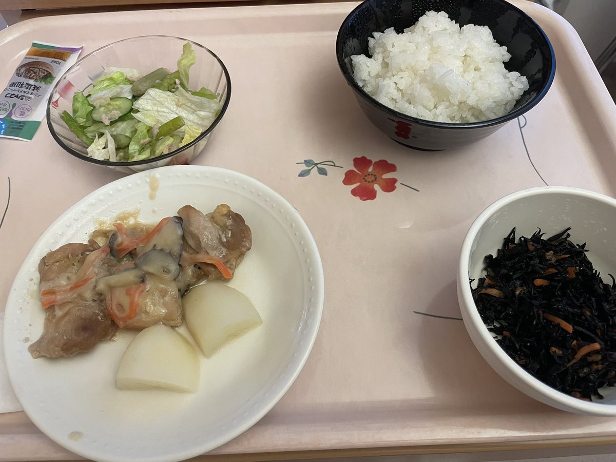 入院7日目朝食/昼食/夕食