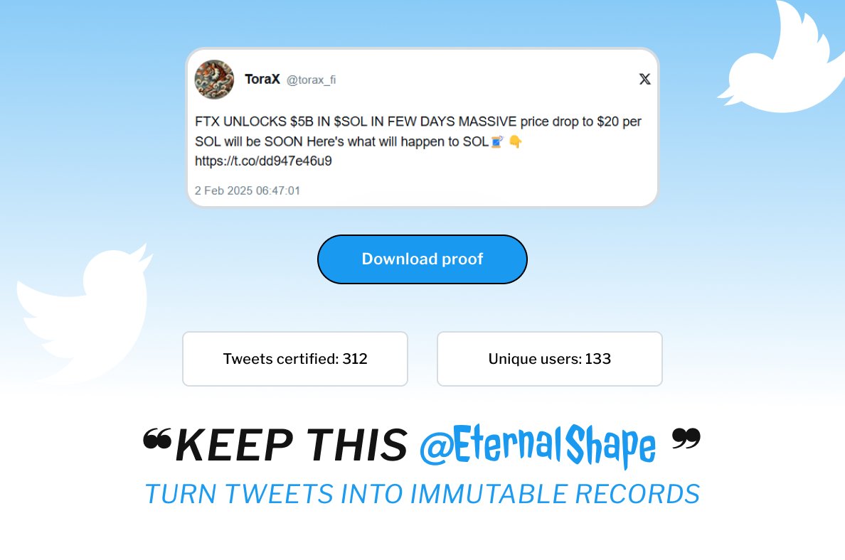 Eternal Shape tweet media