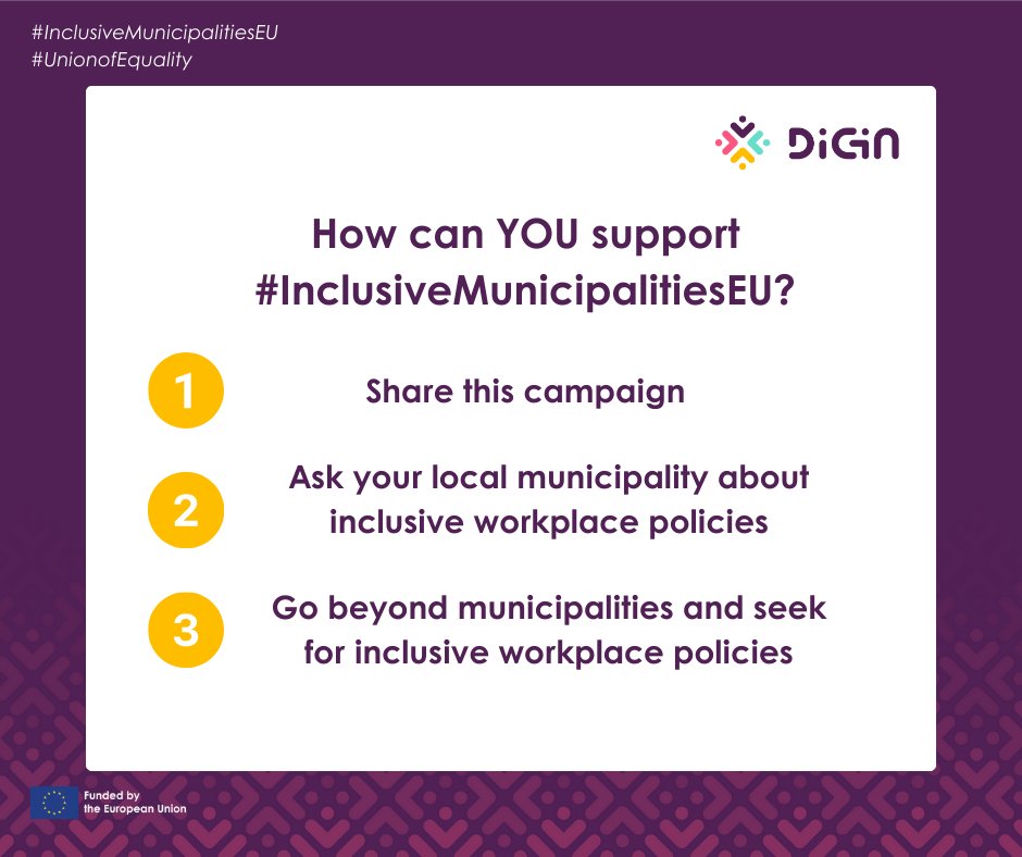 3️⃣ 💡 How can you join?  The time for change is NOW. Let’s work together for workplaces where everyone belongs, thrives &amp; is valued.  

🔗 Learn more &amp; join us: diginproject.eu/introducing-th…