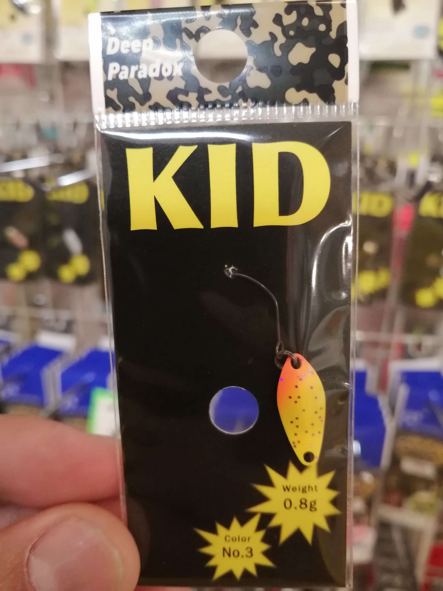 ディープパラドックスキッドKID 0.8g全色（15枚）セット