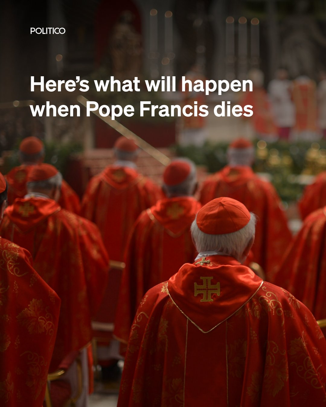 POLITICOEurope on X: "Embalmed hearts, three different coffins and secretive power struggles: Here's what will happen when Pope Francis dies 👇 https://t.co/OGhtMXBzCb https://t.co/pyja3XXoZV" / X