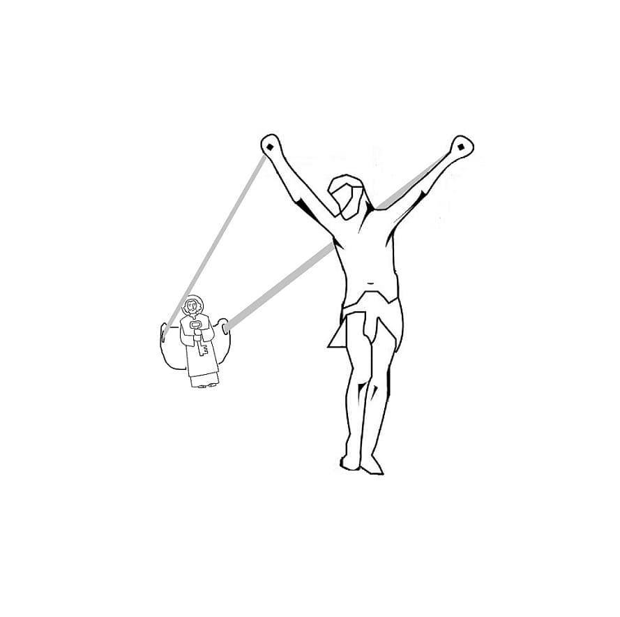 Fabrizial's tweet photo. Lance St-Pierre ( french pun and portmanteau image)

--------------------------------

#lancepierre #slingshot #art #myart #mspaint #contemporaryart #minimalim #graphism #graphicdesign #detournement #illustration #artporn #coloring #colouring #catapult #Jesus #cabinetdecuriosit https://t.co/P6RR30ZHJQ
