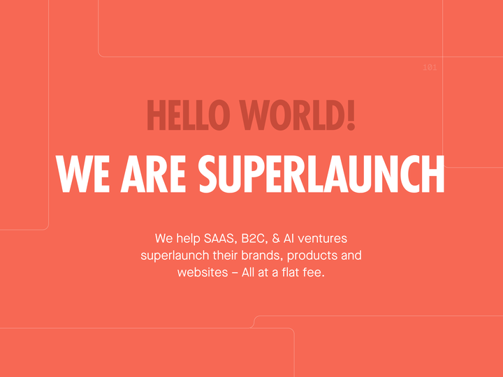 Superlaunch Studio tweet media