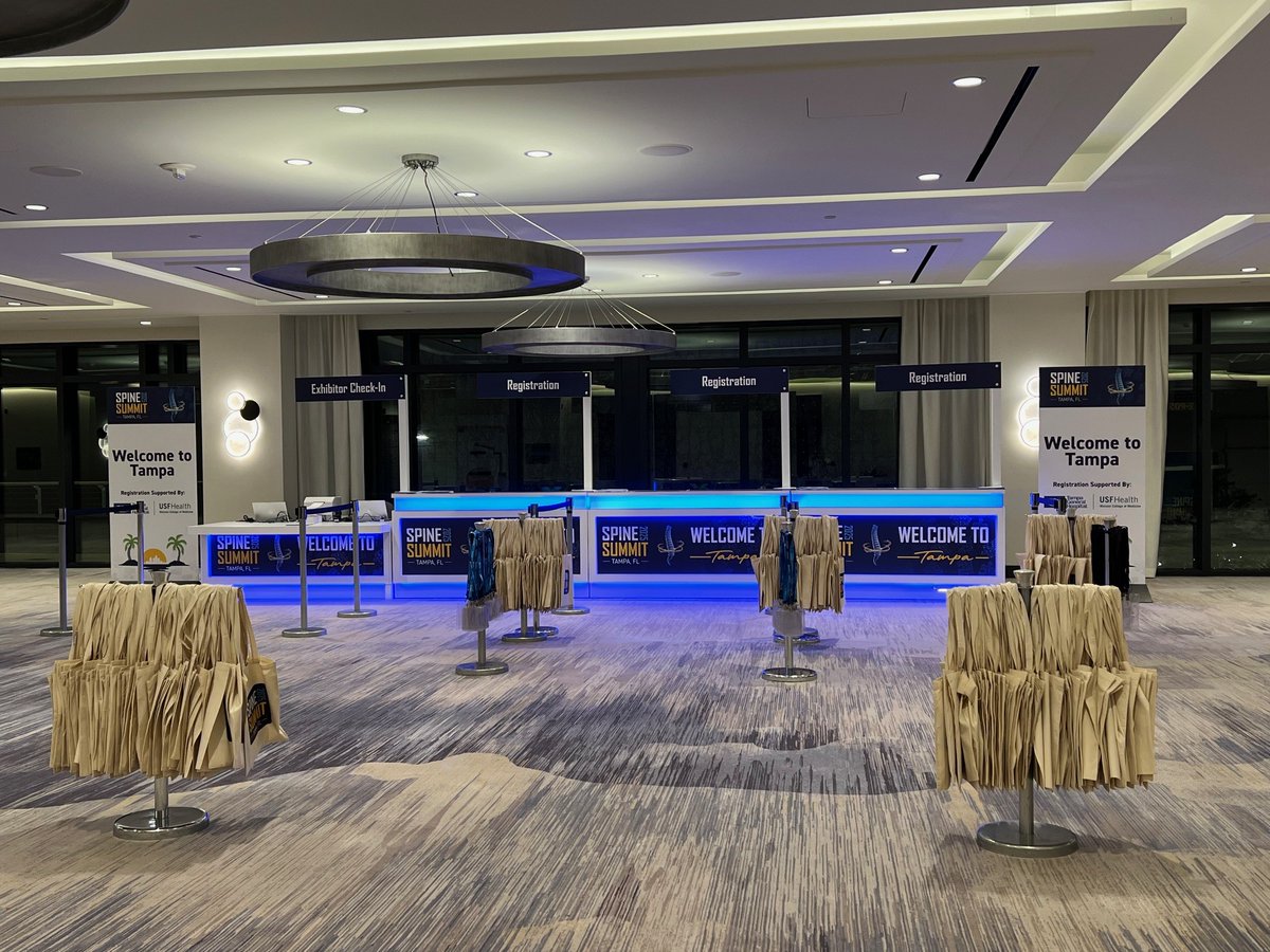 Katie O'Meara Orrico (@katieorrico) on Twitter photo Welcome to the #SpineSummit in #Tampa! Congrats to <a href="/thejuansuribe/">Juan S. Uribe. MD, FAANS</a>, <a href="/DeanChouMD/">Dean Chou, MD</a> & the entire <a href="/spinesection/">AANS/CNS Spine Section</a> & <a href="/AANSNeuro/">AANS</a> teams for putting together a RECORD-BREAKING meeting!
#Innovation, cool #MedTech, epic debates & incredible speakers await all attendees at #SpineSummit2025. Welcome to the #SpineSummit in #Tampa! Congrats to <a href="/thejuansuribe/">Juan S. Uribe. MD, FAANS</a>, <a href="/DeanChouMD/">Dean Chou, MD</a> & the entire <a href="/spinesection/">AANS/CNS Spine Section</a> & <a href="/AANSNeuro/">AANS</a> teams for putting together a RECORD-BREAKING meeting!
#Innovation, cool #MedTech, epic debates & incredible speakers await all attendees at #SpineSummit2025.