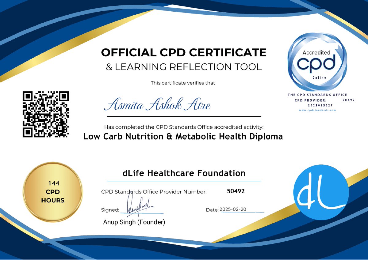 astuteasmi's tweet image. Combining 15+ years of expertise in clean energy and climate change with a passion for holistic wellness, I help individuals reclaim their health. As a certified Metabolic Health Practitioner from dlife.in, I partner with clients to put lifestyle disorders into…