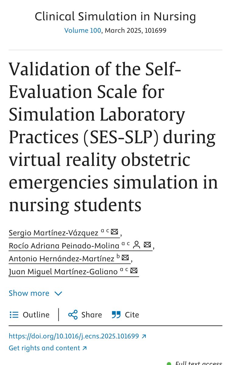 Validation of the Self-Evaluation Scale for Simulation Laboratory Prac... sciencedirect.com/science/articl…