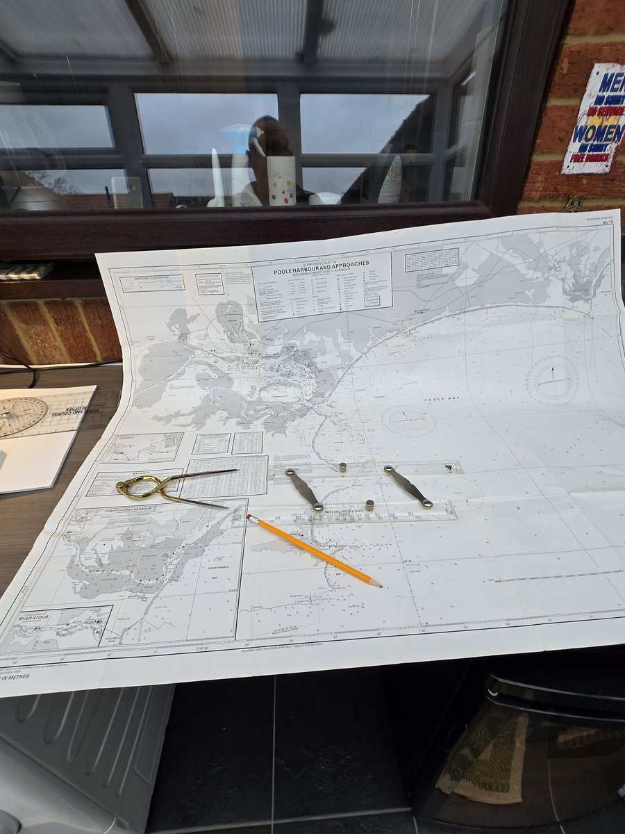 WillyRushton23's tweet image. A forenoon of #ChartWork never hurt anyone!