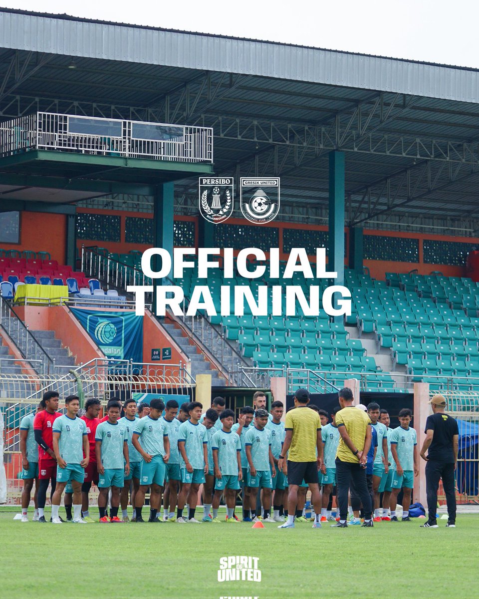 gresikutdFC's tweet photo. ๐ข๐ณ๐ณ๐ถ๐ฐ๐ถ๐ฎ๐น ๐ง๐ฟ๐ฎ๐ถ๐ป๐ถ๐ป๐ด
Final training before the crucial match! ๐ณโ๏ธ๐
#GresikUnited #LaskarJokoSamudro #SpiritOfUnited #OfficialTraining #PSBGRS https://t.co/cu2hcOVkug