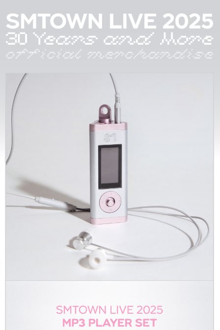 SMTOWN MP3 PLAYER SET NCT ドヨン NCT - MP3 Player Set [SMTOWN LIVE 2025 Tour 2nd Official MD