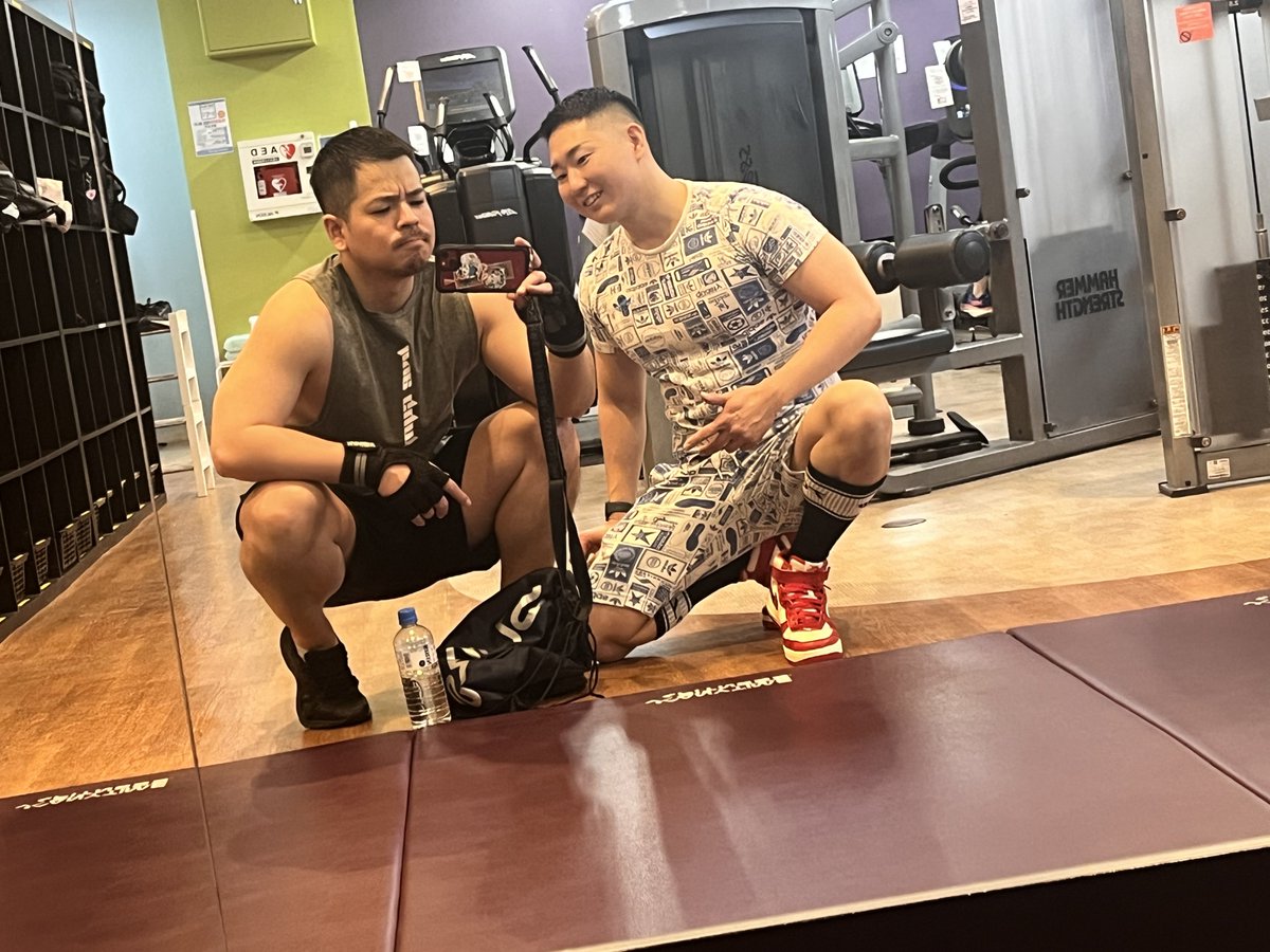 久々の合トレ
合トレのがやっぱり追い込める💪