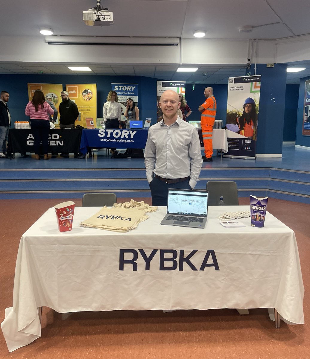 Last week, Gregor, one of our graduate mechanical engineers, attended the career fair at St Ninian’s High School.

The students expressed a keen interest in digital construction modelling, and Gregor enjoyed having the opportunity to guide them through a visual demonstration.