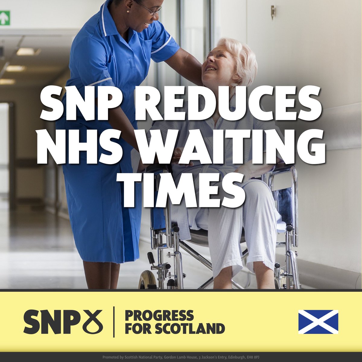 theSNP's tweet photo. 🏥  We promised 64,000 NHS procedures by the end of March - by the end of January, we’d exceeded our target and delivered 75,500.

🏴󠁧󠁢󠁳󠁣󠁴󠁿 This targeted extra SNP investment has helped reduce NHS waiting times in Scotland. https://t.co/fF1zbtPhAD