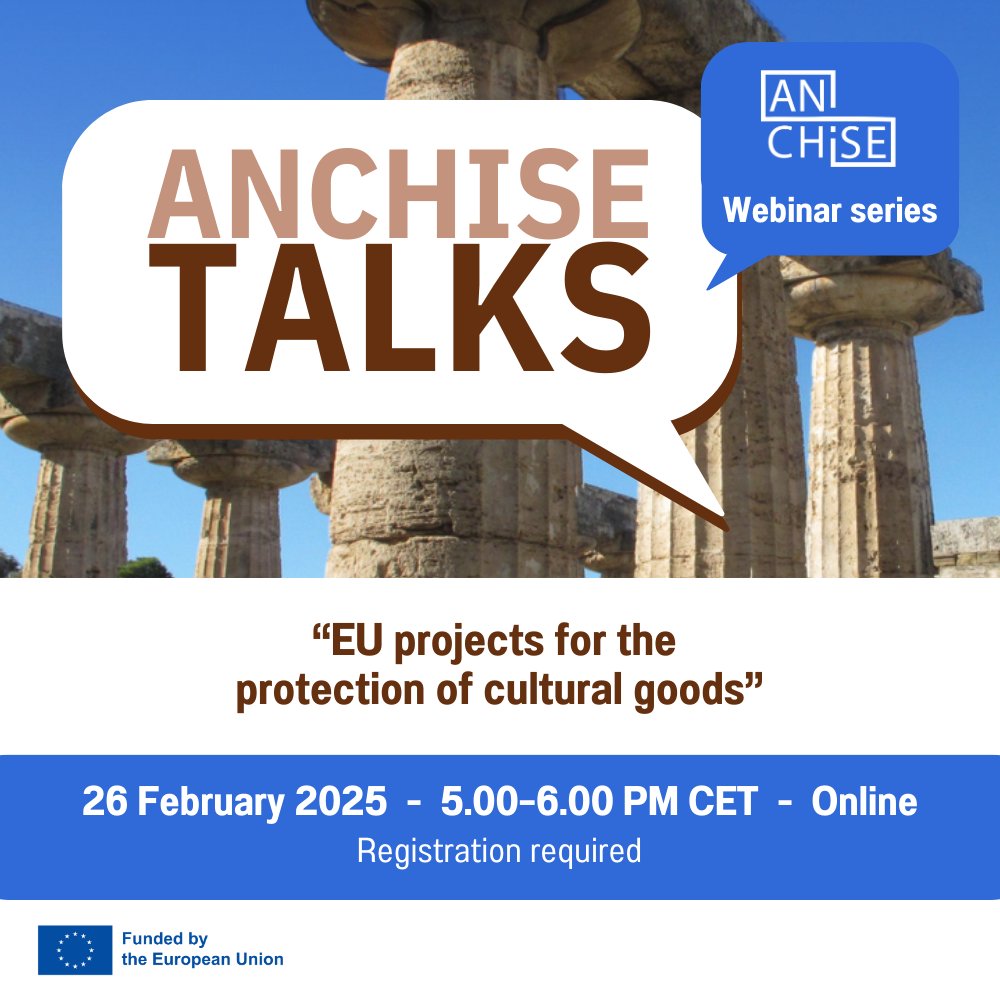 ANCHISE Project (@anchiseproject) on Twitter photo 🏛 ANCHISE Talks - next episode
ANCHISE Talks opens the floor to our sister projects - <a href="/auroraeuproject/">AURORA Project</a> & <a href="/EnigmaEuproject/">ENIGMA EUProject</a>
We will talk about the projects' solutions and the role of the EU in the research & innovation in this field
➡ Save your spot: forms.gle/edQcyBGnXLfqBM… 🏛 ANCHISE Talks - next episode
ANCHISE Talks opens the floor to our sister projects - <a href="/auroraeuproject/">AURORA Project</a> & <a href="/EnigmaEuproject/">ENIGMA EUProject</a>
We will talk about the projects' solutions and the role of the EU in the research & innovation in this field
➡ Save your spot: forms.gle/edQcyBGnXLfqBM…