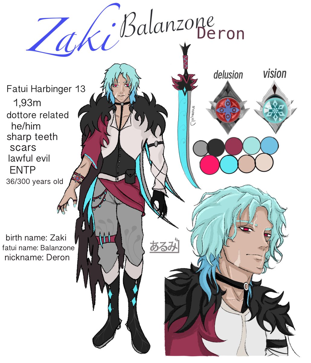 saikorumii's tweet image. Genshin OC✨️ Based on #dottore #OC #DottoreSegment