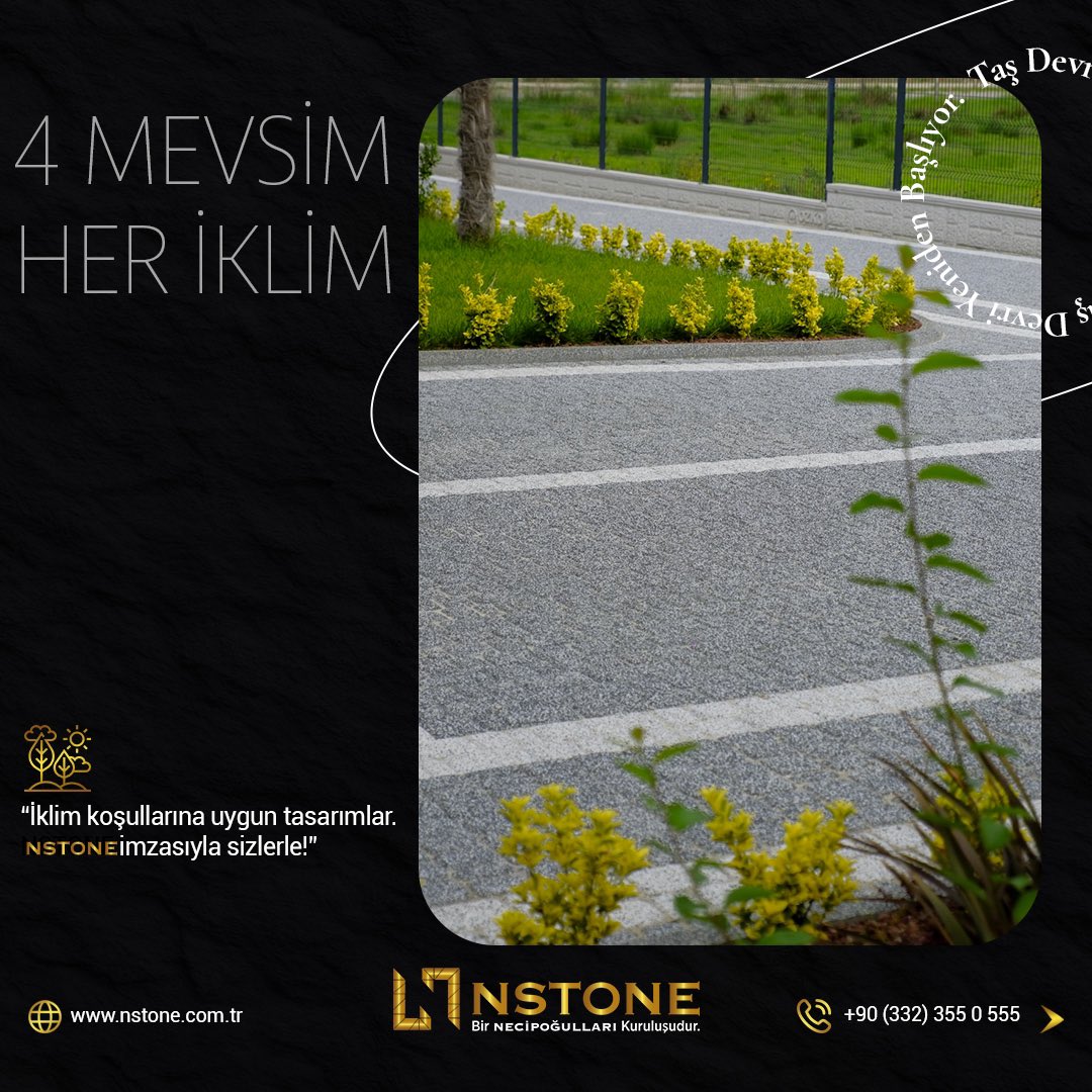 Nstone_TR's tweet photo. 🇹🇷 NSTONE TÜRKİYE’NİN HER YERİNDE! 🌍

📍 Daha fazla bilgi: https://t.co/9ouH1Y1VGA

#peyzaj #bahçedüzenleme #dekoratiftaş #taşuygulama #bahçetasarım #villa #yürüyüşyolu #design #architecture #landscape #outdoordesign #outdoorliving #gardenlover #stonedesign https://t.co/FhtCHjrnGR