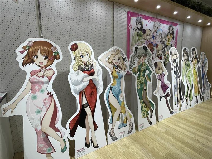明日より上野会場がスタートです!是非チェックしてくださいPOPUPストア『ガールズ&パンツァー 最終章 麻雀つもつも作戦です!』2/21(金)～3/9(日)上野マルイ 5F カレンダリウム#garupan 