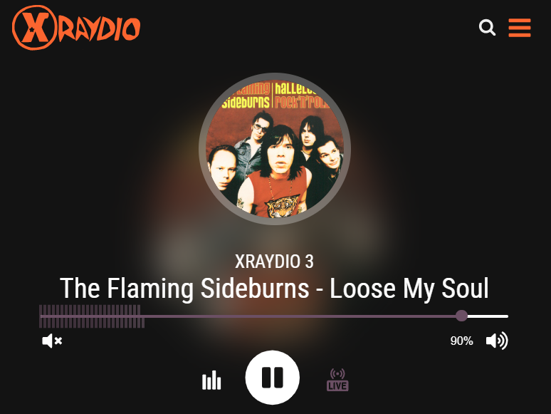 Right now on XRaydio 3 xraydio.net/xraydio3/