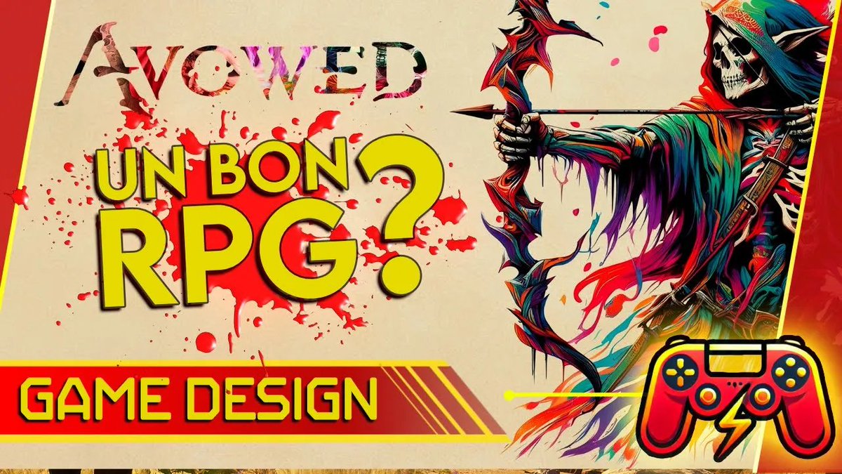 Très heureux de vos retours ultra positifs sur mon nouveau format "manette en main". 

Explications &amp; critiques game design avec du gameplay et des exemples concrets. 1er épisode sur AVOWED dispo!
⬇️⬇️⬇️
youtu.be/ku6NMaufcDQ

Nouvel épisode à venir très bientôt!
❤️❤️❤️