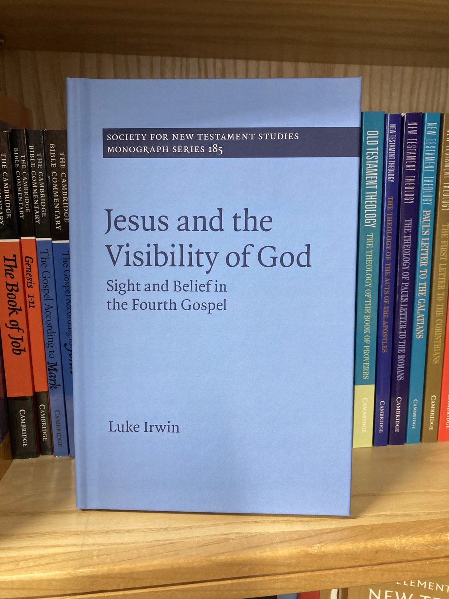 The longer I’m in this academic world, the more often it seems that I am buying good books by good friends. Congrats to Luke Irwin on this one!