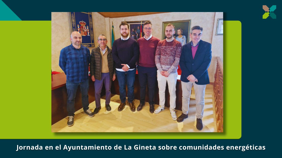 💪 ¡Seguimos con nuestra labor de información y difusión como #OficinadeTransformaciónComunitaria!
🔆 Hoy hemos estado en el Ayto. de La Gineta junto a <a href="/ManchaJucar/">Mancha Júcar-Centro</a> y a MásInteligencia para hablar sobre las #comunidadesenergéticas como una alternativa #eficiente para las empresas