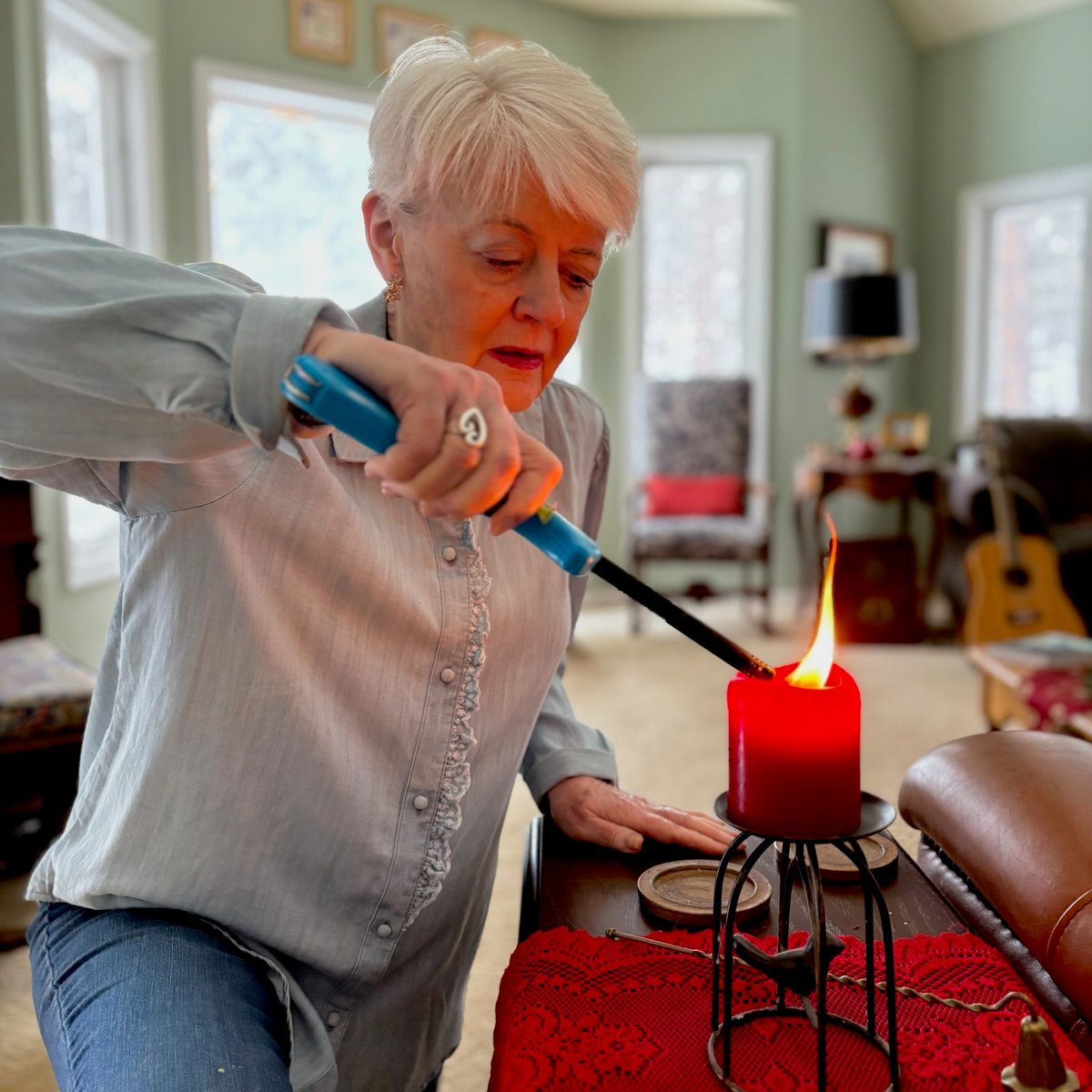 Aside from their inviting aromas &amp; ambient light, candles also serve as small reminders throughout my home that we are called by God to bring light to the world. That starts by bringing light to our homes. What is a small way that you love to bring light to your home?