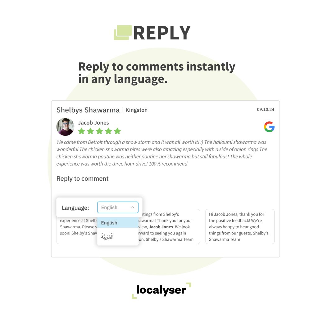 With this new dashboard, you will be able to effortlessly manage reviews with AI-generated responses tailored to your brand’s tone of voice, in any language. Save time while keeping your customer interactions personal and authentic.