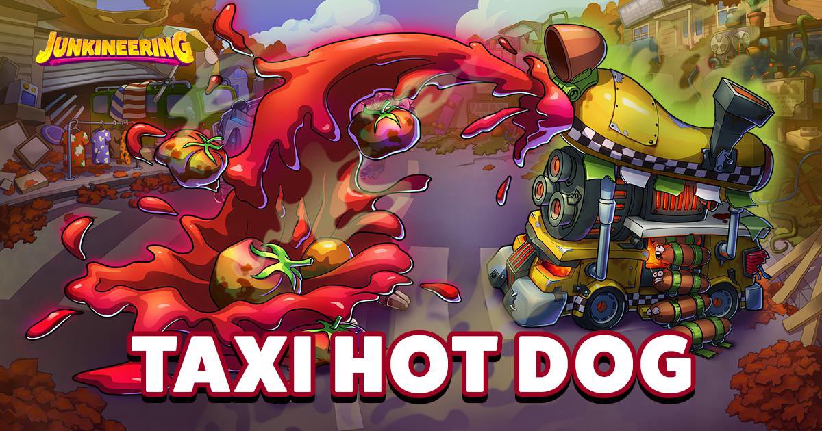 Need a ride? Comes with free ketchup… and chaos 🍅💥