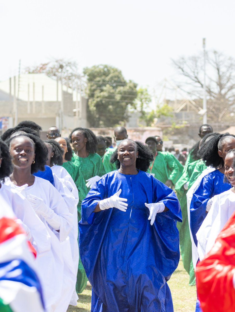 I am thrilled to have trained 21 dancers who illuminated Gambia’s 60th Independence Celebration #DiamondJubilee. As the choreographer and director of this production, I take immense pride in reviving the rich artistry of our culture while introducing