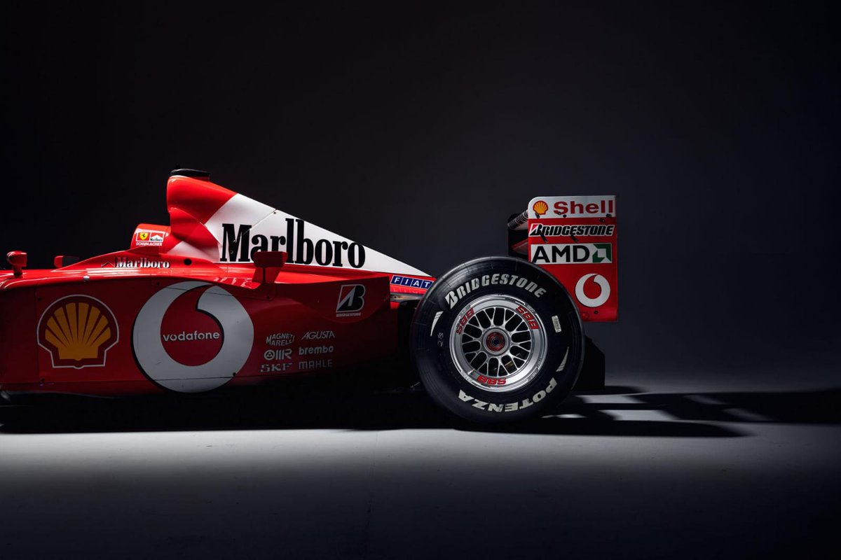 Ferrari F2001b. Via Sotheby’s Sealed.