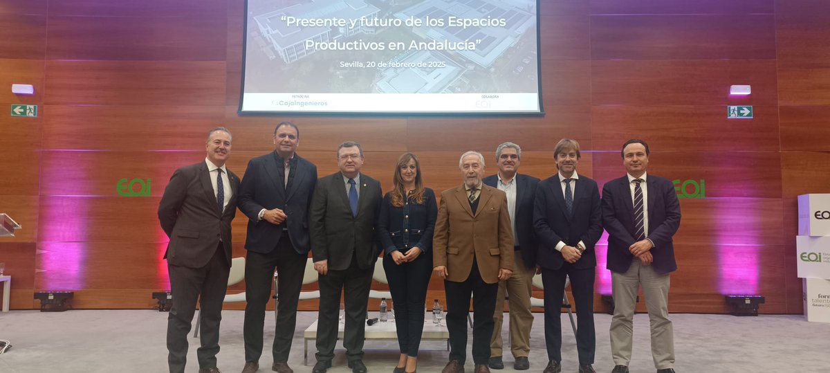 El presidente del <a href="/ParquePICA/">P. Empresarial PICA</a>, <a href="/FranRinconl/">Fran Rincón 🇪🇦🇪🇺</a>, ha asistido al foro organizado por la <a href="/CCAndalucia/">Cámaras Andalucía</a>, <a href="/industrialesand/">COIIAOC</a> junto a <a href="/IndustriaAnd/">Consejería de Industria, Energía y Minas</a>  en la sede de <a href="/eoi/">EOI</a> en el @PCTcartuja sobre el "Presente y futuro de los espacios productivos en Andalucía" .
