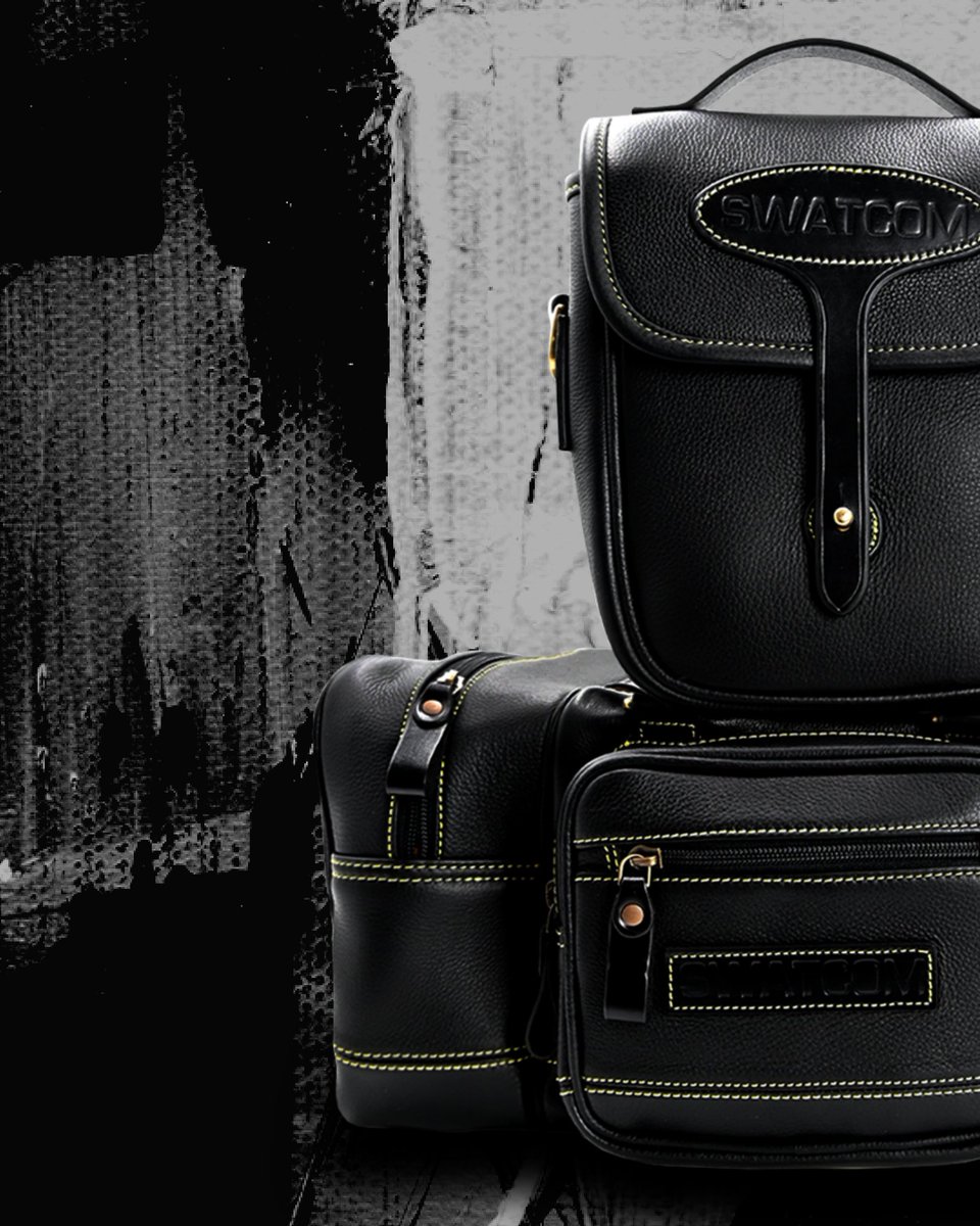 SWATCOM_'s tweet image. Where timeless design meets everyday functionality in our leather range 🎒

#SWATCOM #Leather #RangeDay
