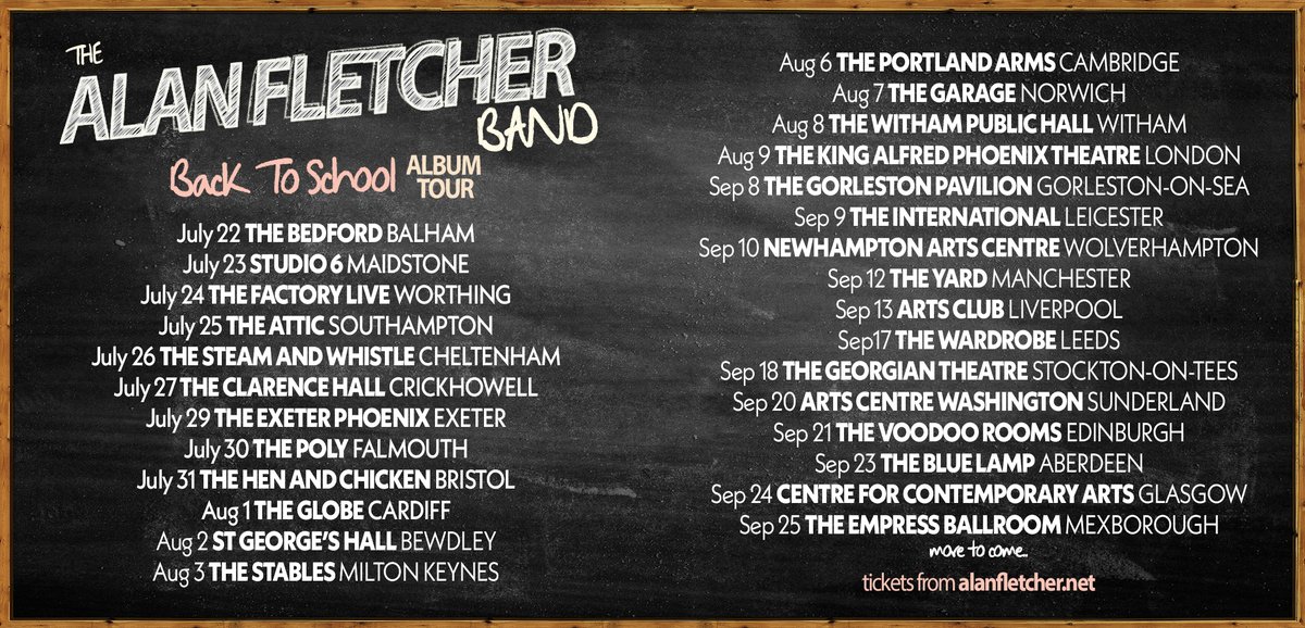And it’s out there. My 2025 UK tour dates have landed. This is the biggest and most ambitious tour I have ever done and there are more dates to come in UK and Ireland. AND MY SUBSCRIBERS GET 15% OFF TICKETS – subscribe at alanfletcher.net to SAVE and view all tickets!