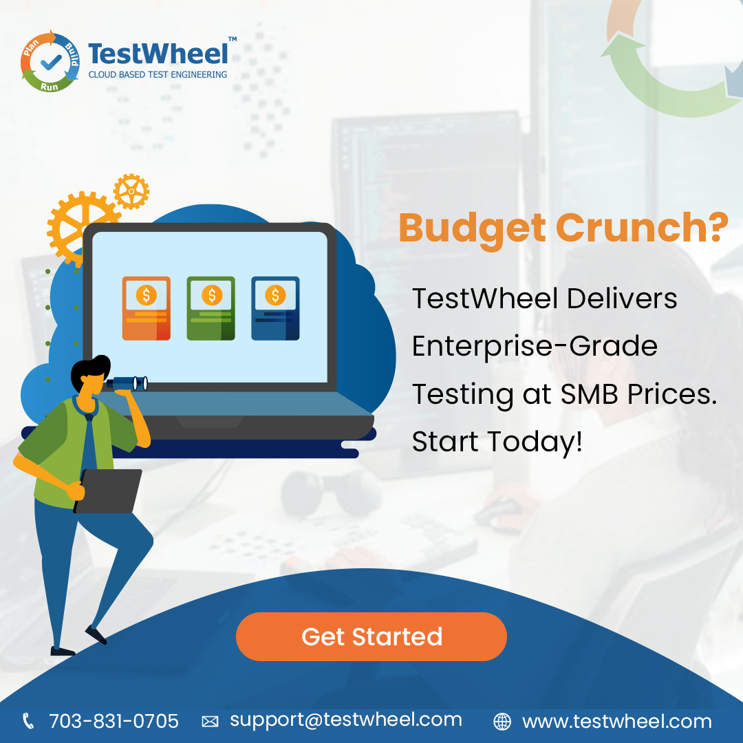 TestWheel_Off's tweet image. Get enterprise-grade testing at SMB-friendly prices with TestWheel! ✅ Ensure seamless performance, security, and functionality without breaking the bank.

🔎 Test smarter, not harder! Start today 👉 testwheel.com