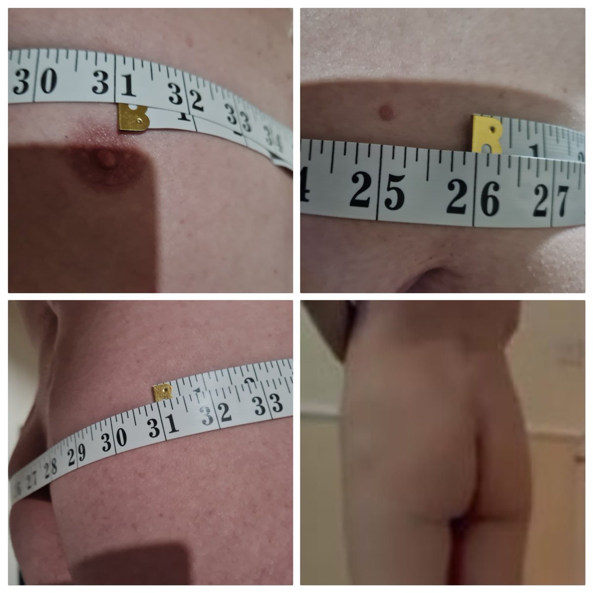 My tiny body measured 31-26-31
#micropenis