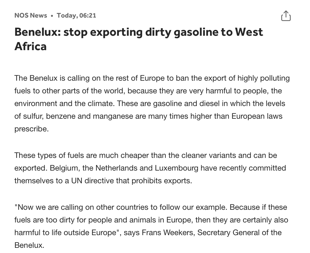 Journalismfund Europe (@journalismfund) on Twitter photo Benelux Secretary General Frans Weekers calls for a EU-wide ban on the export of toxic fuels following an investigation by our grantees t.ly/yTcYR
<a href="/Apache_be/">apache/</a> <a href="/oc_spit/">Onderzoekscollectief Spit</a> <a href="/ltrgoddard/">Louis Goddard</a> <a href="/StaufenbergJ/">Jess Staufenberg</a> <a href="/EfeAnsah/">Marian Ansah</a> <a href="/noeL_maS/">Sam Leon</a> <a href="/SteVaBu/">Steven Vanden Bussche (stevabu.bsky.social)</a> #impact #earthinvestigations Benelux Secretary General Frans Weekers calls for a EU-wide ban on the export of toxic fuels following an investigation by our grantees t.ly/yTcYR
<a href="/Apache_be/">apache/</a> <a href="/oc_spit/">Onderzoekscollectief Spit</a> <a href="/ltrgoddard/">Louis Goddard</a> <a href="/StaufenbergJ/">Jess Staufenberg</a> <a href="/EfeAnsah/">Marian Ansah</a> <a href="/noeL_maS/">Sam Leon</a> <a href="/SteVaBu/">Steven Vanden Bussche (stevabu.bsky.social)</a> #impact #earthinvestigations
