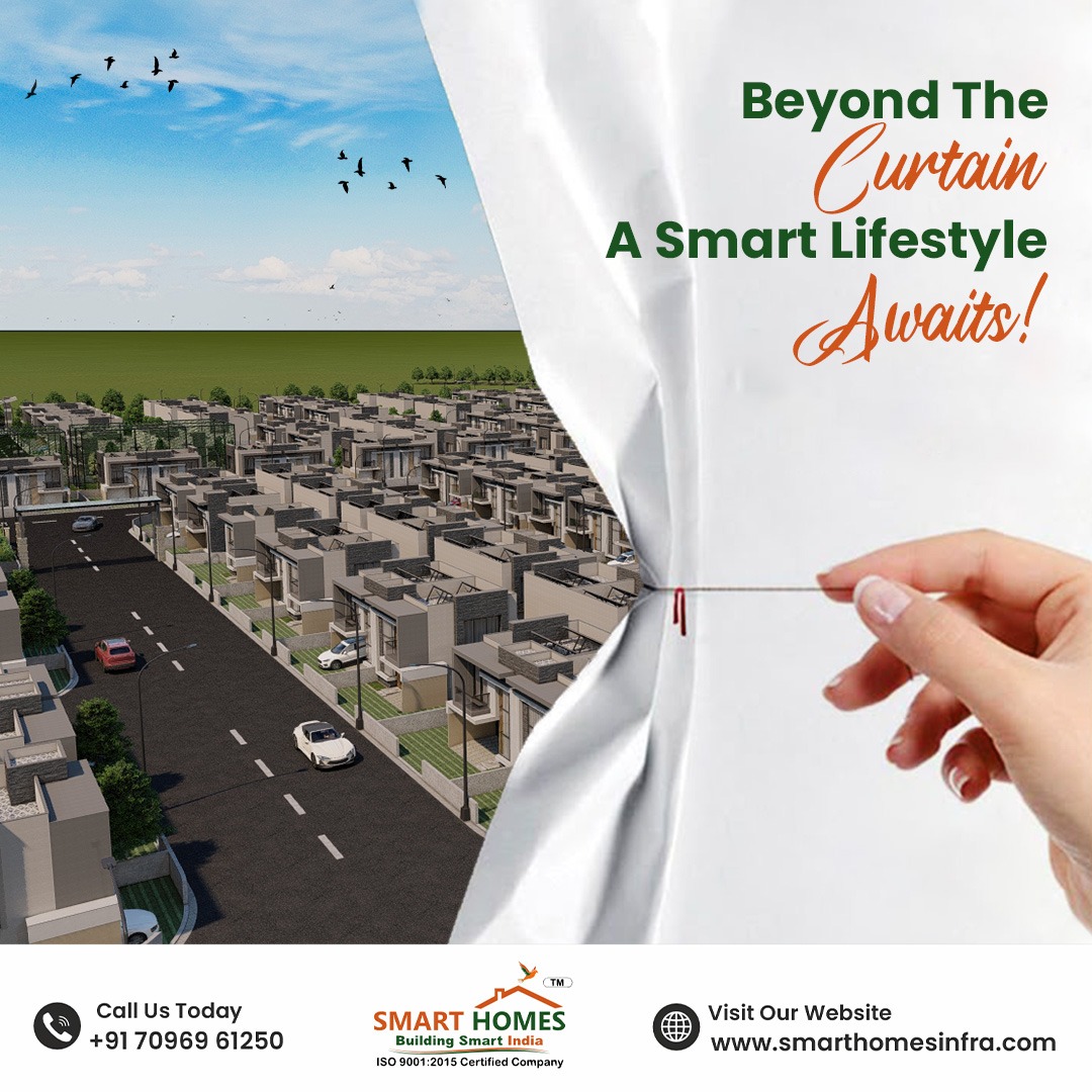 SmartHomes27's tweet photo. ✨ Beyond The Curtain – A Smart Lifestyle Awaits! 🏡💡  

Step into a new era of living with Smart Homes – where innovation meets comfort in the heart of Dholera Smart City! 🌇  

#SmartHomes #BeyondTheCurtain #DholeraSmartCity #FutureLiving #SmartInvestment #SustainableLiving https://t.co/4Uusn3tRap