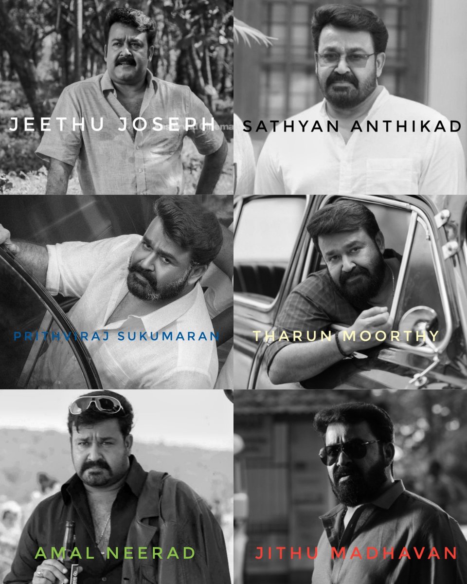 Harikri99074593's tweet photo. Mohanlal Upcomings❤️‍🔥

#Mohanlal https://t.co/DDyWDSlxzr