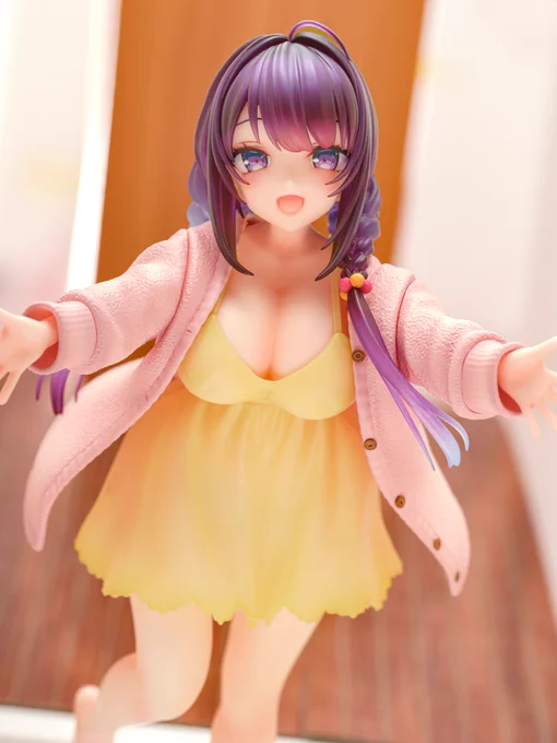 ダイキ工業様で立体化される『お出迎え彼女りおんちゃん』のデコマスです色々キャストオフ出来ます近々予約開始されますのでよろしくお願いします 