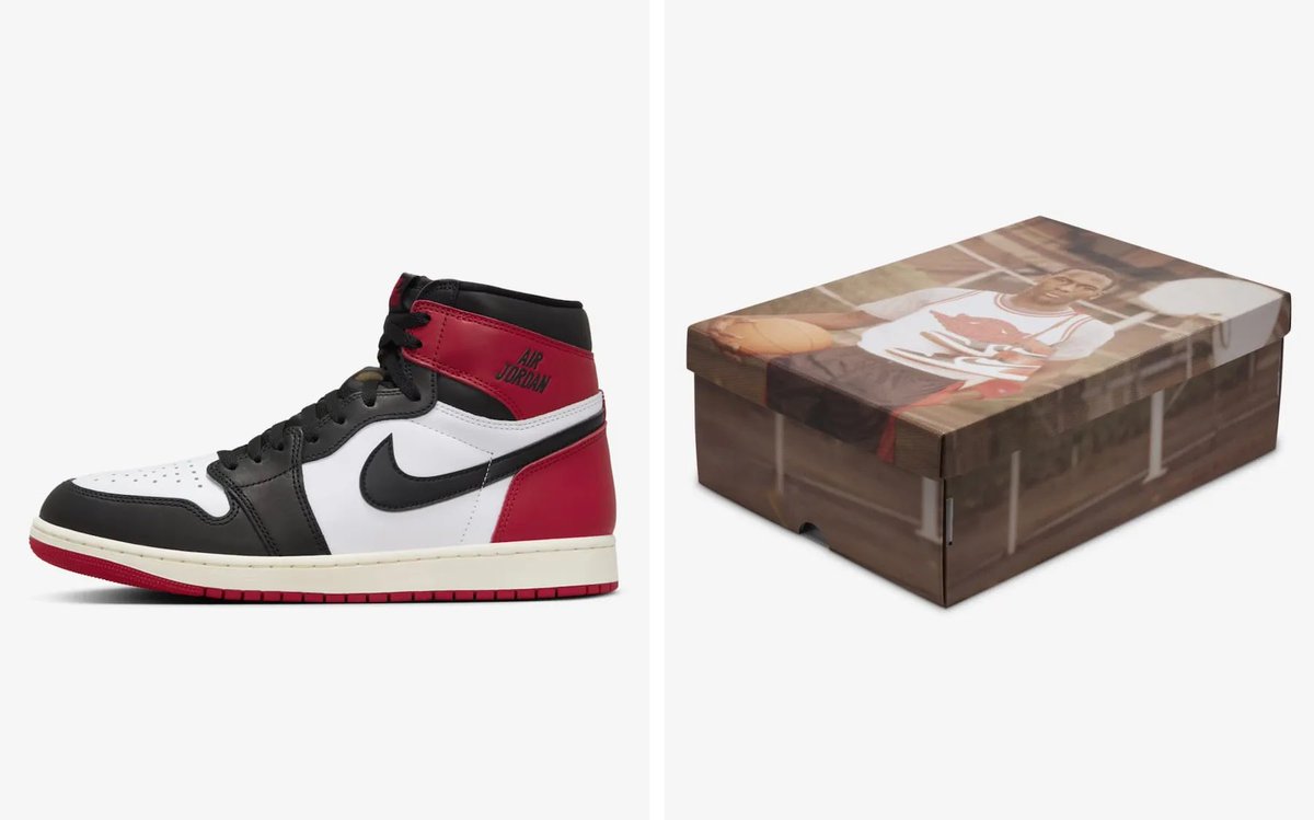 FitThemAll's tweet image. La Air Jordan 1 High Black Toe Reimagined passe à 162€ avec le code AJ1TOE ▪️🔻 

Lien: tidd.ly/4k8w0zm