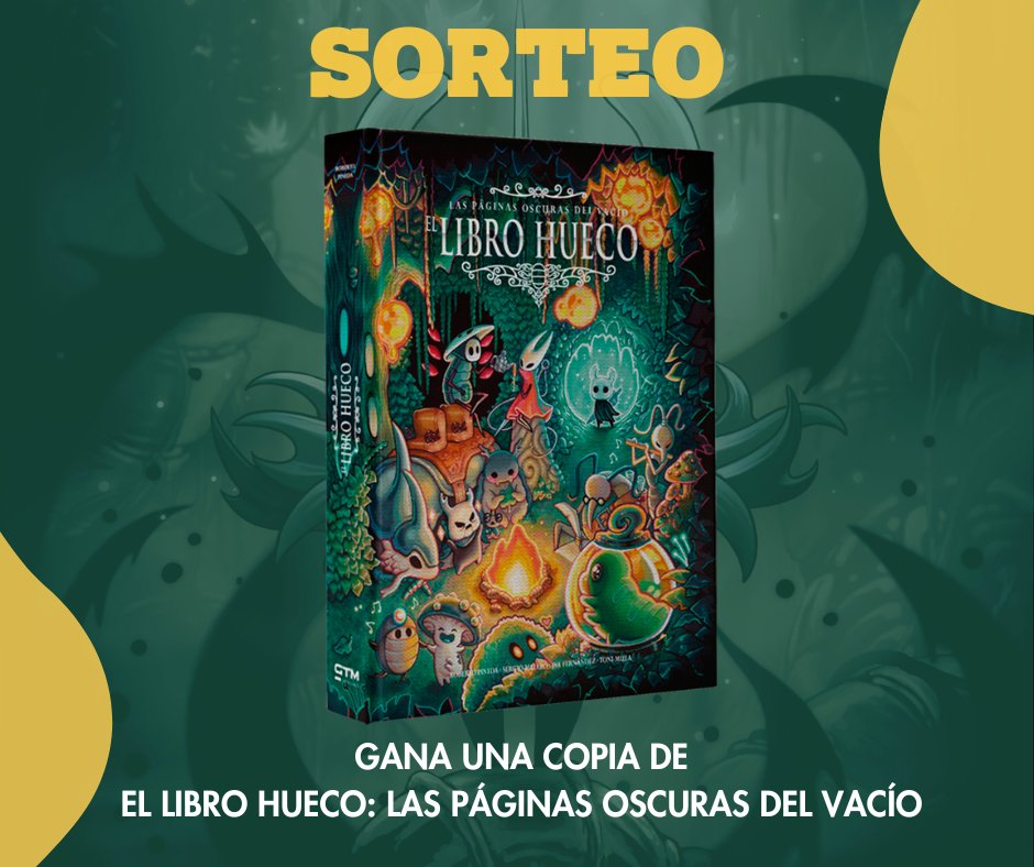 🚨🐛 SORTEO 🐛🚨

¿Eres fan de Hollow Knight?
¡Puedes ganar una copia de EL LIBRO HUECO!
Nueva edición "Las Páginas del Vacío" que viene con nuevos textos e ilustraciones! 🤩🖤

1️⃣ Haz RT
2️⃣ Sigue a <a href="/GamesTribune/">GTM</a> &amp; <a href="/Isaconlimon/">Isa Fernández</a> 

🗓️Fin del sorteo 28/02/25
Valido para península.