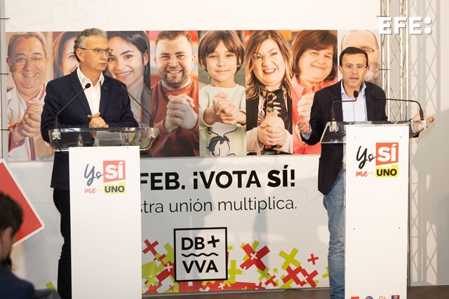 La Asociación por la Fusión Don Benito-Villanueva de la Serena han exigido a las autoridades que "respeten la voluntad popular" y cumplan con el mandato emanado del referéndum celebrado el 20 de febrero del 2022, del que este jueves se cumplen tres años #EfeExtremadura