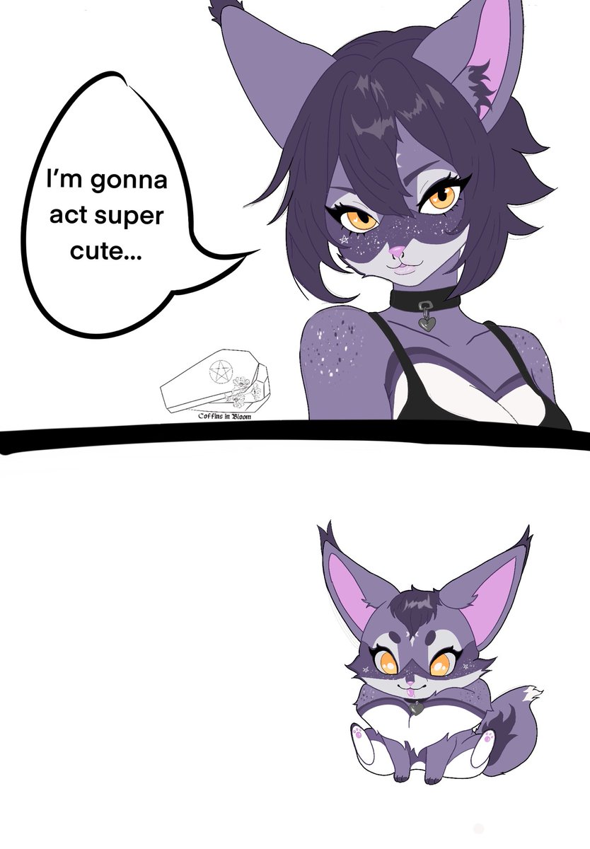 I’m gonna act super cute… 💕