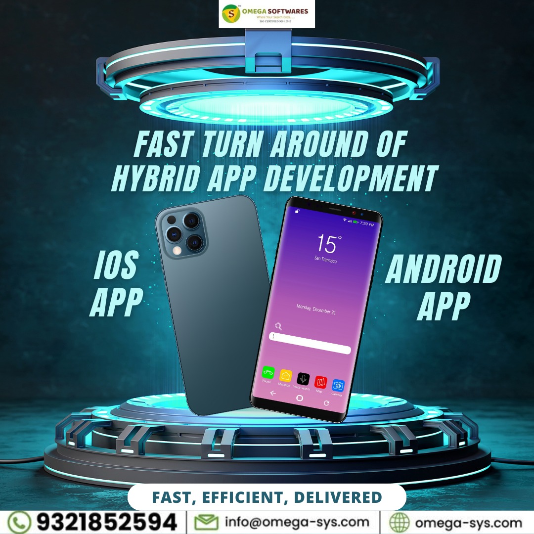 omega_softwares's tweet image. 🚀 Hybrid App Development – Fast &amp;amp; Efficient! 🚀
#OmegaSoftwares  #HybridAppDevelopment  #iOSApp #AndroidApp #FastDelivery #AppExperts #TechSolutions #softwarecompany