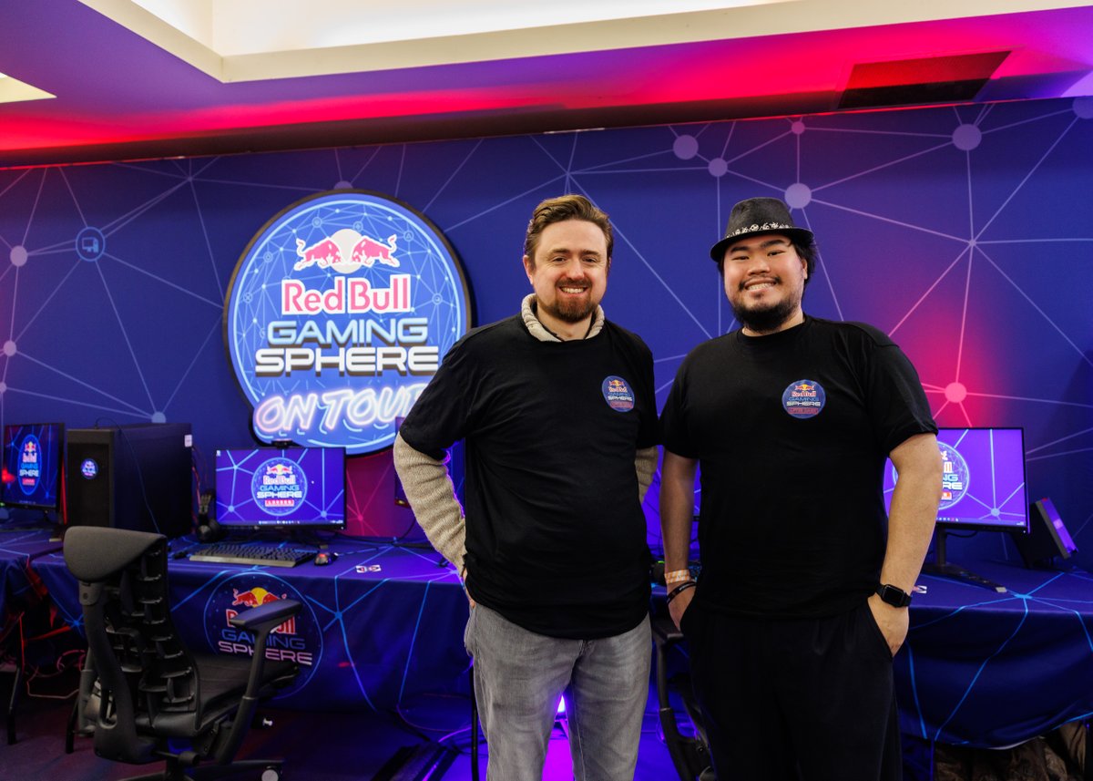 The <a href="/RedBullUK/">Red Bull UK</a> Gaming Sphere on Tour has landed here at EPIC44 with <a href="/IntelUK/">Intel UK</a>! 

The Gaming Sphere on Tour is here to give EPIC44 attendees wiiings, providing state-of-the-art streaming set-ups, consoles and access to your favourite Red Bull flavours! 

So go on down and chill