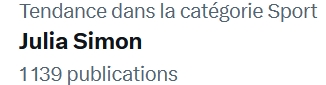 77jano77's tweet photo. @lequipe incroyable Julia Simon! pas étonnant qu'elle se retrouve de nouveau en TT! bravo aussi à Quentin! quel duo en or! #JuliaSimon #QuentinFillonMaillet https://t.co/brWaLlibKJ