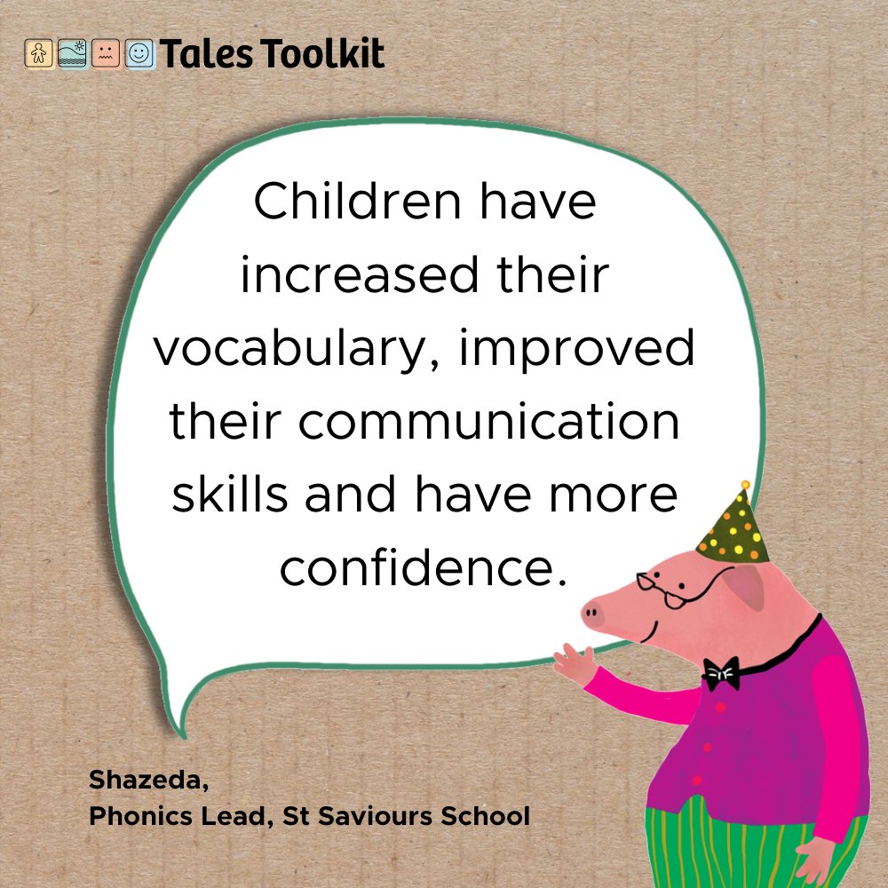 TalesToolkit's tweet image. Let’s celebrate growth! With Tales Toolkit, children are building strong language skills, boosting confidence, and expanding their vocabulary every day. Ready to see the impact for yourself? #TalesToolkit #LanguageDevelopment #EarlyYears