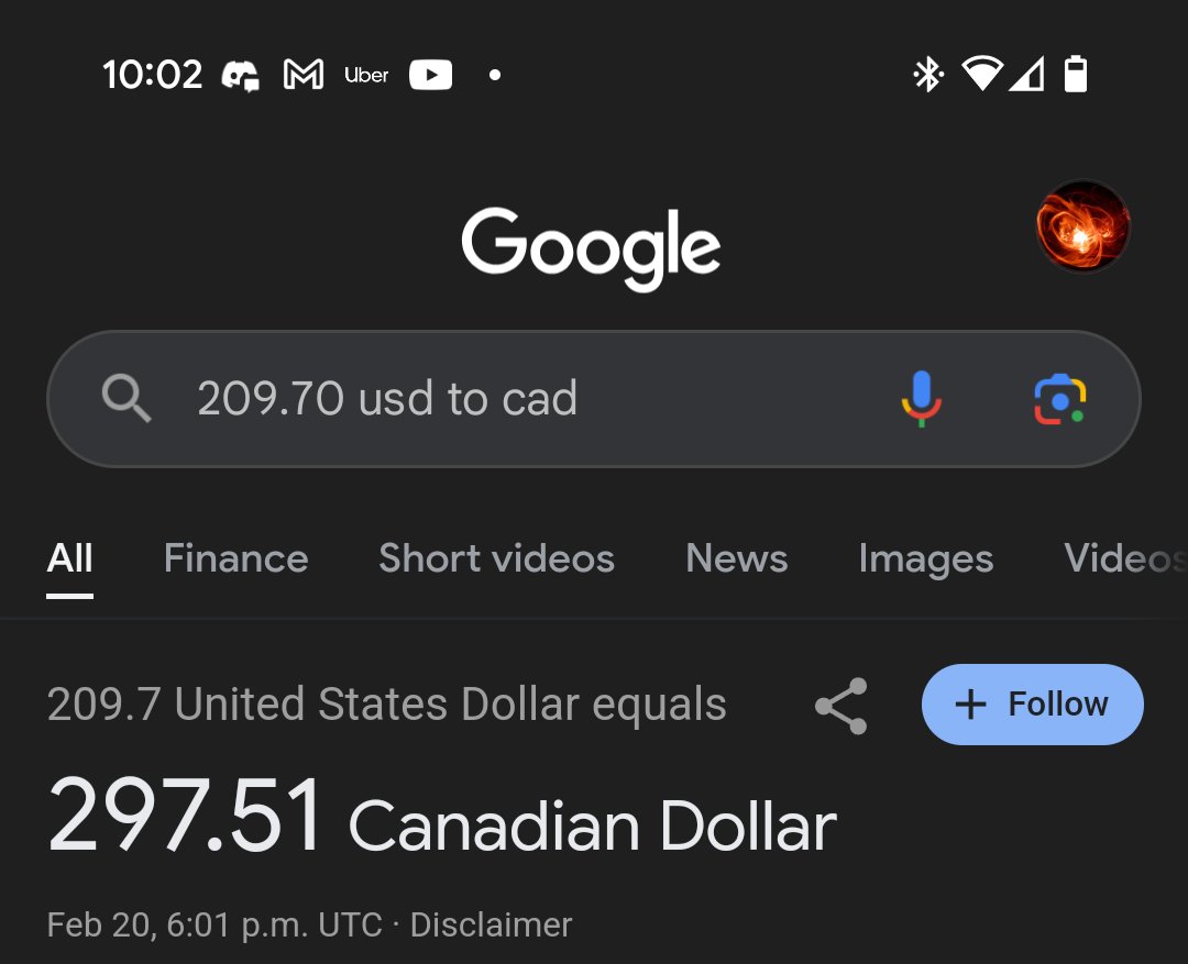 Christ. 

This is $300 before mark up basically. 

$6.99 a pack is roughly $10 Canadian. 

That's $30 a draft before prizes and an LG's cut get added on. This is wild.