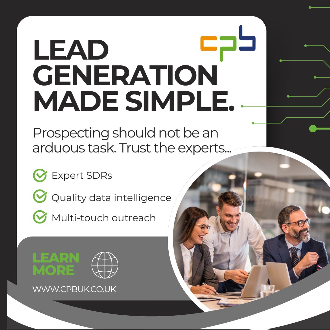 Prospecting shouldn't be painful!
Stop wasting time on cold lists and guesswork. 🎯 Trust the experts who live and breathe data-driven lead gen. With the right intent data strategy you can focus on closing deals, not chasing dead ends.
#ITMarketing #LeadGeneration #SalesSuccess
