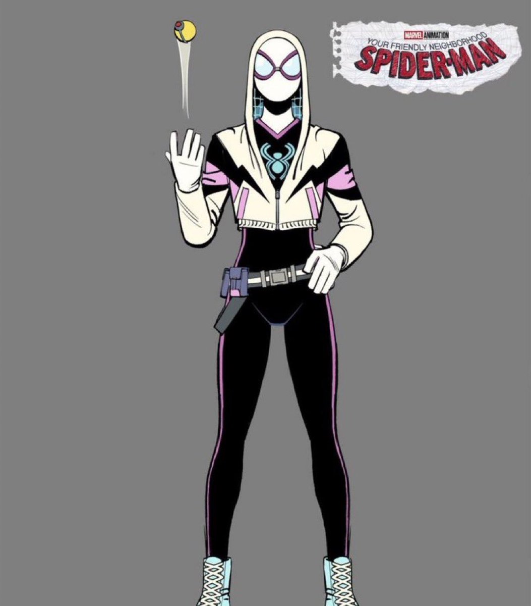linda_zetina's tweet photo. Primer vistazo a Spider-Gwen en la temporada 2 de #YourFriendlyNeighborhoodSpiderMan !!! (Que no muera por favor 🥺) https://t.co/7aGOzux2Er