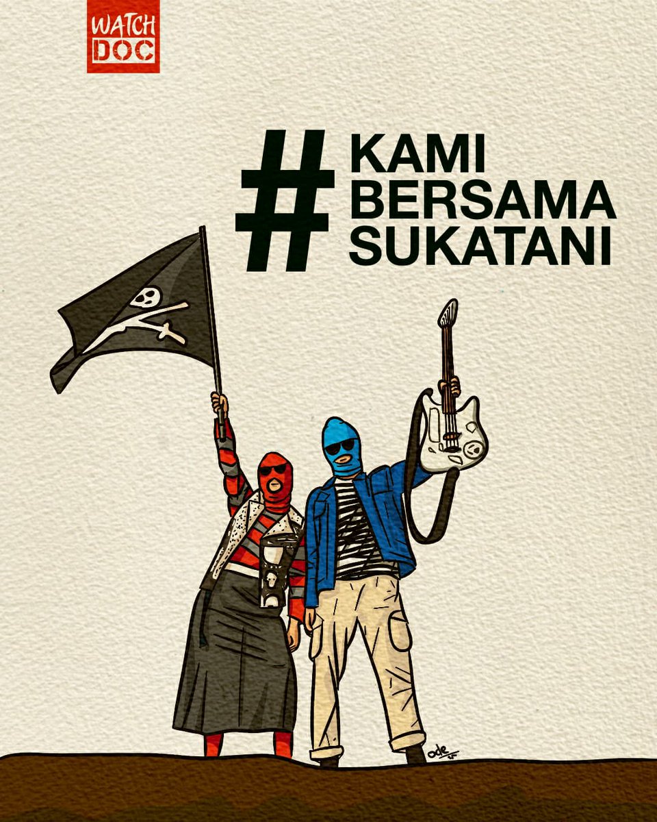 watchdoc_ID's tweet image. Pembredelan atas karya seni kembali terjadi. Kali ini lagu milik band Sukatani berjudul "Bayar Bayar Bayar" yang mengandung kritik terhadap instansi kepolisian. Band punk asal Purbalingga, Jawa Tengah ini kemudian meminta maaf kepada Kapolri dan mengumumkan penarikan lagu…